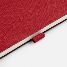 Ежедневник Lungo, недатированный, красный