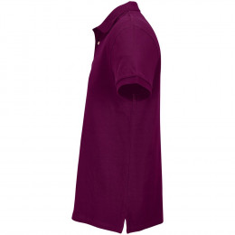 Рубашка поло унисекс Pacific, фиолетовая (сливовая)