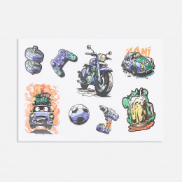 Стикерпак UV-DTF Thematik, для мужчин