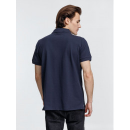 Рубашка поло мужская Virma Premium, темно-синяя