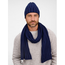 Шарф Metelitsa, темно-синий (сапфир)