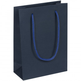 Пакет бумажный Vid S, синий