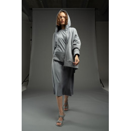 Платье D2, серое