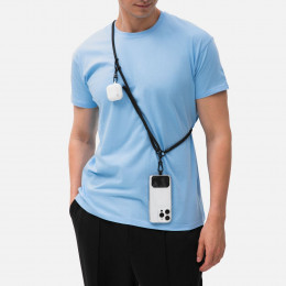 Шнурок для телефона OmniHold, черный