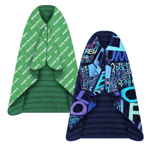 Плед-пончо Blanket Print на заказ