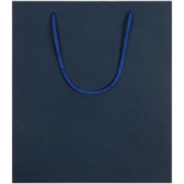 Пакет бумажный Vid L, синий