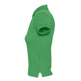 Рубашка поло женская People 210, ярко-зеленая