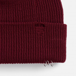 Шапка Ribelle, темно-красная (винная)