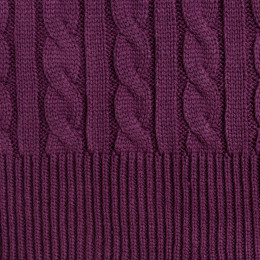 Шарф Heat Trick, баклажановый