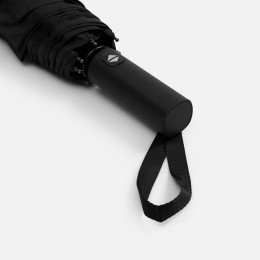 Зонт складной Smooth Move с плавным закрытием, черный