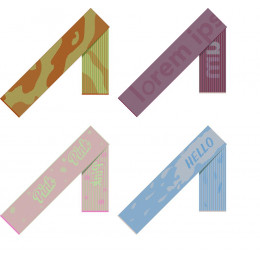 Шарф Fung XXL на заказ, полушерсть