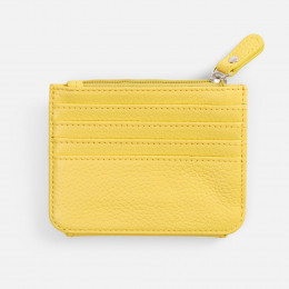 Картхолдер на молнии Unison, желтый