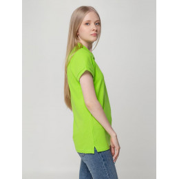 Рубашка поло женская Virma Lady, зеленое яблоко
