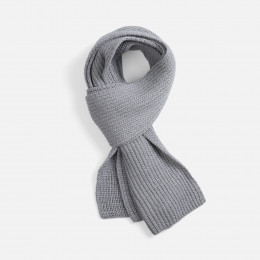 Набор Nordkyn Full Set с шарфом, светло-серый меланж