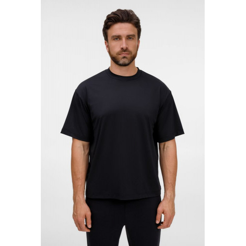 Футболка из бифлекса Morfiss, черная