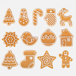 Мини-подвеска «Пряник», 3D-печать на заказ, елочка