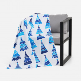 Флисовый плед Imaginario, синий