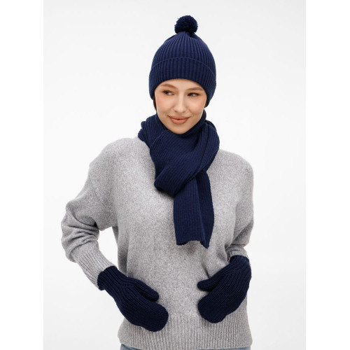 Шарф Catch Match, темно-синий