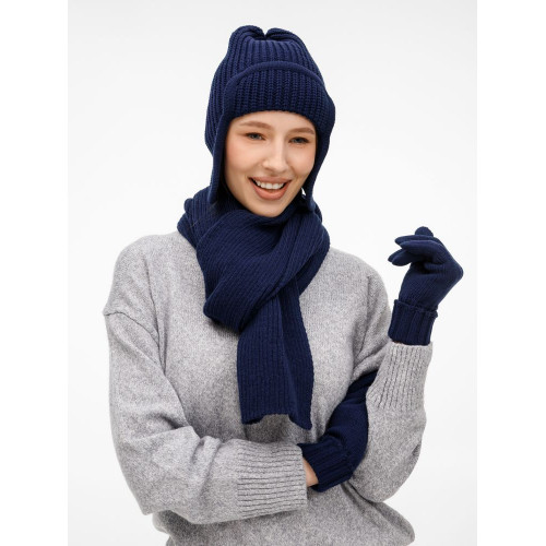 Шарф Catch Match, темно-синий