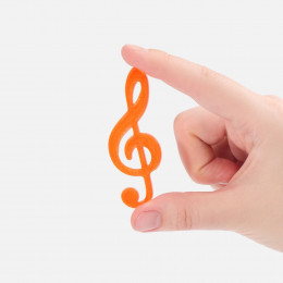 Подвеска Industry, 3D-печать на заказ, скрипичный ключ