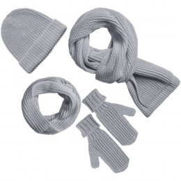 Шапка Nordkyn, светло-серый меланж