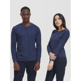 Футболка с длинным рукавом Imperial LSL Women, темно-синяя (кобальт)