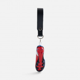 Брелок «Футбольная бутса», красный