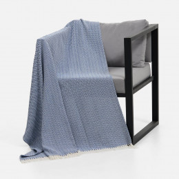 Плед Landour, синий