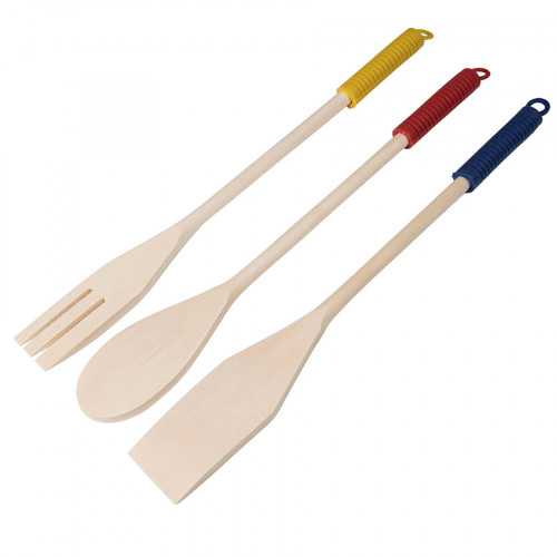 Комплект лопаток KUSINA, 11х32х1 см, дерево