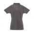 Рубашка-поло женская BERLIN WOMAN, к/р, серый, S, 65% полиэстер, 35% хлопок, плотность 200 г/м2