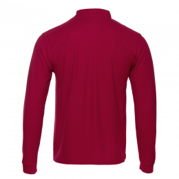 Рубашка поло мужская STAN длинный рукав хлопок/полиэстер 185, 104S