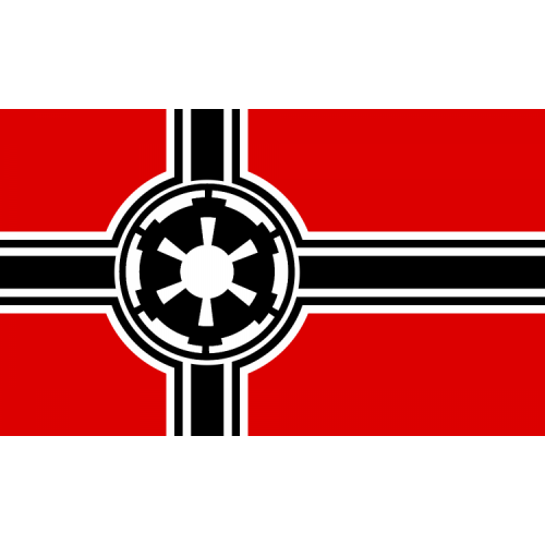 Флаг звездных воин Имперский