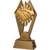 Фигурка литая Трофей Рукопожатие RP3015 17.5см