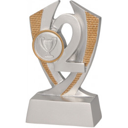 Фигурка литая Трофей 2 место RE005B 11см Д-25 (52*18)