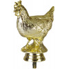 Фигурка пластиковая Курица 8127-1 10,2см