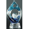 Награда хрустальная GS116C-32 32см+футляр